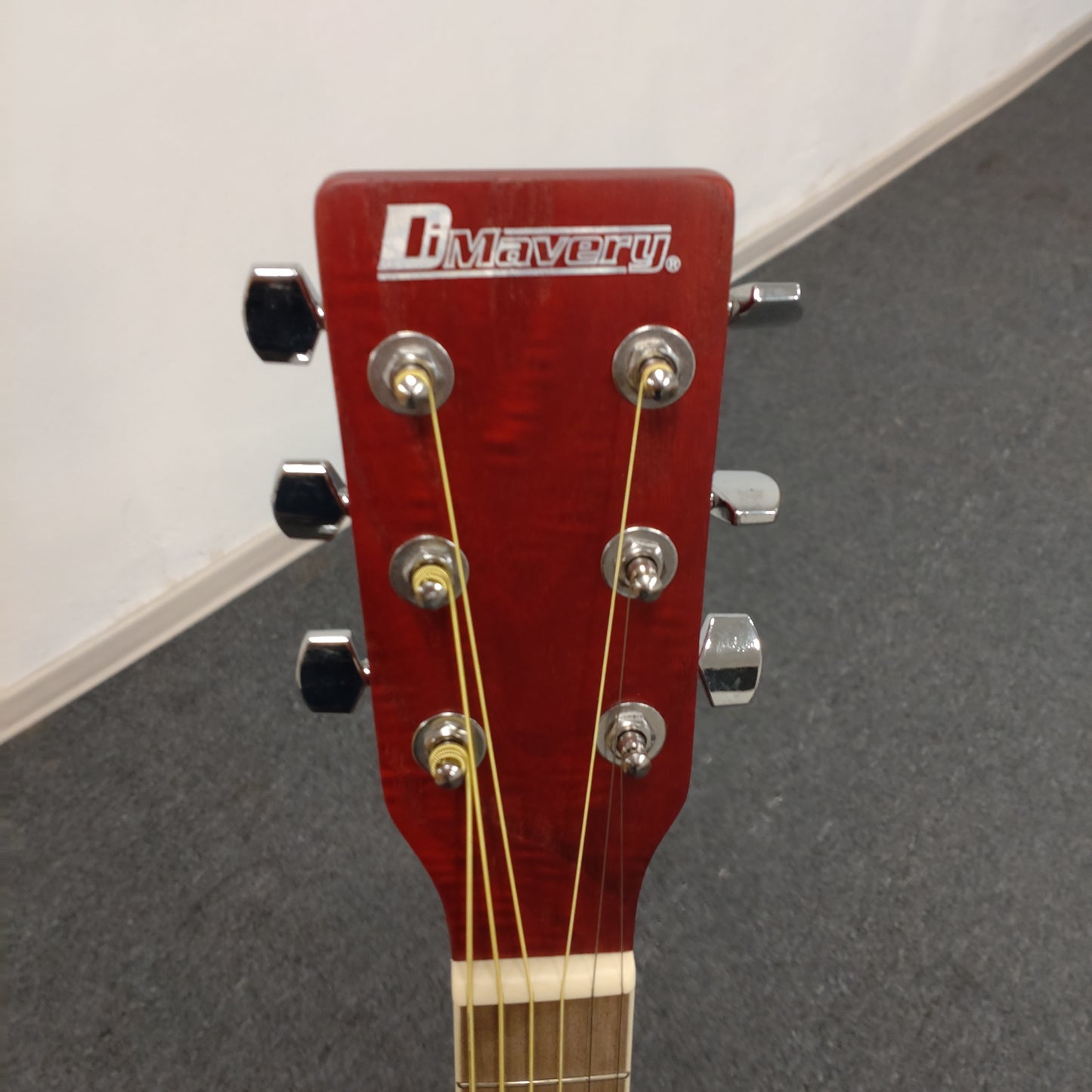 DiMavery red Acoustic mit PickUp