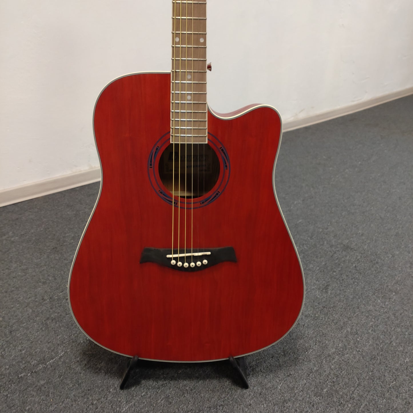 DiMavery red Acoustic mit PickUp