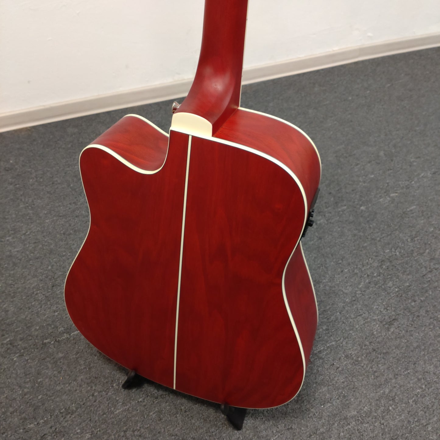 DiMavery red Acoustic mit PickUp