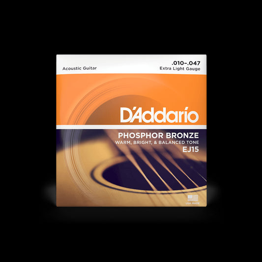 D'Addario EJ15 10er Phosphor Bronze