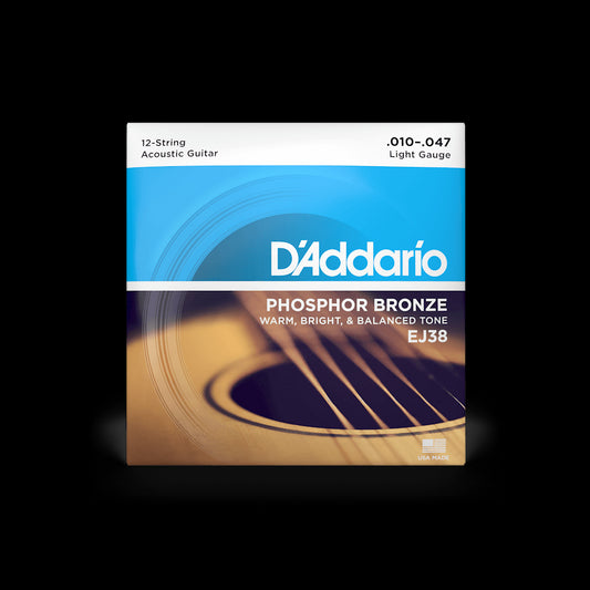 D'Addario EJ38 12-Saiter